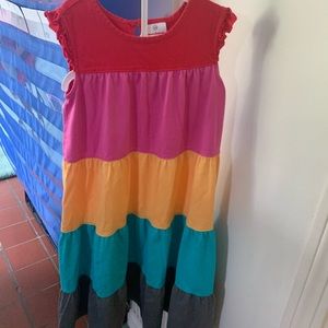 Hanna Anderson Rainbow Twirl Dress